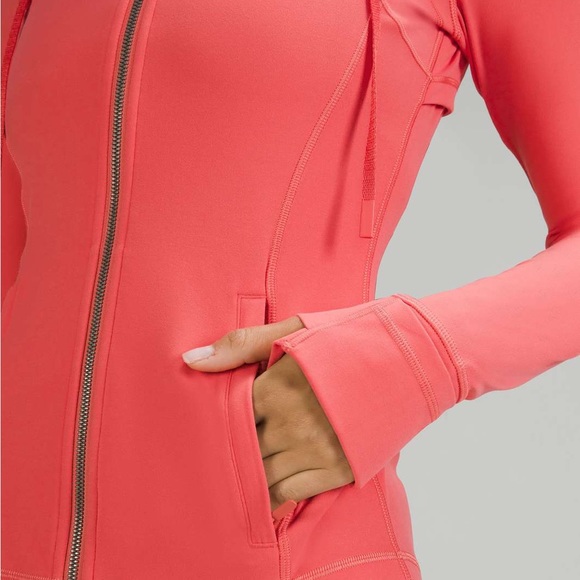 NWT Lululemon Pale Raspberry Hooded Define Jacket Sz 4 - Picture 5 of 9